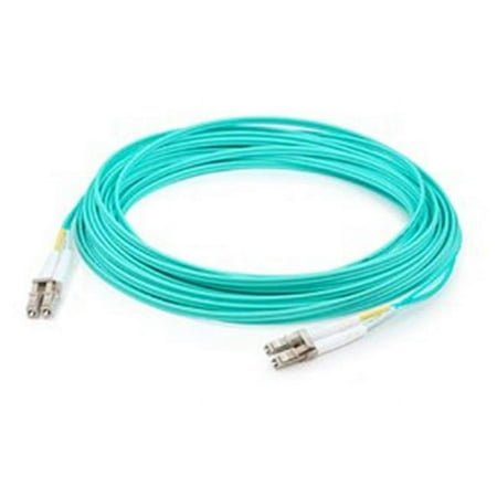 UPC: 0821455544846 | 100M FIBER LC M/M OM3 UPC DUPLEX LSZH AQUA PATCH CABLE