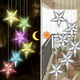 thumbnail image 3 of Campanas de viento solares con bola de cristal para exteriores, regalos de cumpleaños que cambian de color para mujeres, mamá, abuela, tía, esposa, hija, amiga y hermana, estrella transparente 1,23 cp, 3 of 5