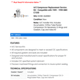 thumbnail image 2 of A/C Compressor Replacement Service Kit - Compatible with 1989 - 1990 GMC C1500, 2 of 2