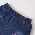 thumbnail image 5 of Fesfesfes Toddler Kids Baby Girls Summer Tie-dyed Top Ripped Denim Shorts Clothes Suit, 5 of 9