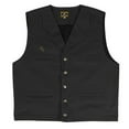 thumbnail image 1 of Wyoming Traders Bronco Gilet en Toile (Grand, Noir), 1 of 4
