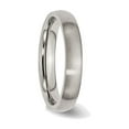thumbnail image 3 of Gem & Harmony Mens 4mm Comfort Fit Titanium Wedding Band Ring for Men, 3 of 6