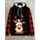 thumbnail image 3 of 2024 Sudadera con capucha para hombre con estampado 3D, divertida sudadera con temática navideña, ropa deportiva con cordón, camisetas de manga larga, ropa informal para hombre, 3 of 4