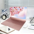 thumbnail image 3 of Computadora Portátil Rosa 15,6 Pulgadas: Computadora CPU Cuatro Núcleos Pantalla IPS, Almacenamiento ROM 16GB RAM 512GB Computadora HD 1920x1080 Lector Huellas Dactilares, 6000, 3 of 7