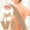 B, variant on VBXOAE Bath Towel Pull Back Strap with Matching Exfoliating Glove Natural Fiber 26 Inches Long Coverage Easy to Use with Two Handles Quick Drying and Machine Washable