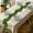 6FT-2PCS, variant on 6FT Artificial Norfolk Pine Garlands, Real Touch Winter Pine Garland, Green Artificial Greenery Garland for Table, Mantle, Wall, Outdoor, Indoor Christmas Decorations (2pcs)