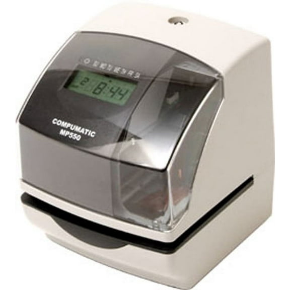 COMPUMATIC MP550 Electronic Time and Date Stamp, Durable Heavy Duty Construction