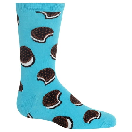 Hot Sox Kids Sandwich Cookie Crew Socks