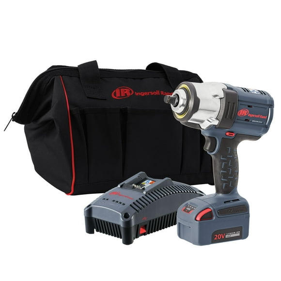 Ingersoll Rand 1/2 Pouces 20V Sans Fil à Impact, 1 Trousse de Batterie, W7152-K12, (1) Trousse de Batterie