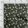 thumbnail image 2 of oneOone Polyester Spandex Olive Green Fabric Floral Sewing Material Print Fabric By The Yard 56 Inch Wide, 2 of 5