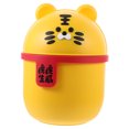 thumbnail image 4 of WESIEVYA 1Pack Storage Bin Small Cute Plastic Desktop Accessory Tabletop Trash Can For Home, 4 of 8