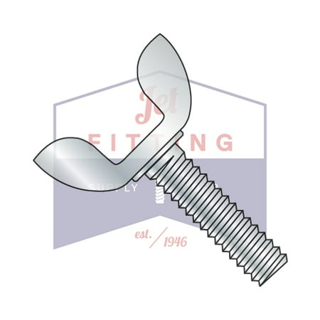 

1/4-20 x 1 Type D | Stamped Wing Screws | Steel | Zinc (Quantity: 200)