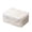 C, variant on C Clothes Storage Box Under Bed Foldable Eva Material With Double Zipper Moistureproof For Comforters L White Trim