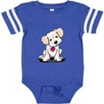 thumbnail image 3 of Inktastic Cream Doodle Pup Boys or Girls Baby Bodysuit, 3 of 5