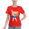 thumbnail image 1 of T-Shirt Basique à Manches Courtes pour Femmes Sailor Moon Édition Q Tsukiha, 1 of 6