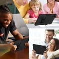 thumbnail image 6 of FIEWESEY For TCL NXTPAPER 11 Tablet Model 9466X6 2023 Model Case Heavy Duty Shockproof Rugged Protective 11 inch Cover with Kickstand Kids Friendly For TCL NXTPAPER 11 inch - Black, 6 of 8