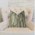 thumbnail image 2 of Almohada de lujo hecha a mano Plutus Kailua Branch Taupe Ivory Doble cara 22 x 22 PBRAZ392-2222-DP, 2 of 2