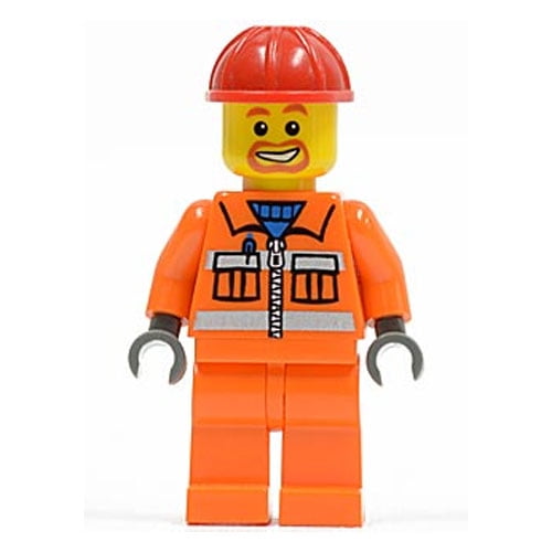 construction worker lego man