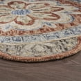 thumbnail image 4 of Ox Bay Ella 4' Round Rust Distressed Medallion Indoor Area Rug, 4 of 9
