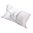 thumbnail image 3 of Funda de almohada multicolor de poliéster, funda de almohada de repuesto para cama, accesorios para ropa de cama, color blanco sidaley HA7061-04B, 3 of 7