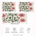 thumbnail image 2 of Yayeee Pillowcase Standard Size Set of 2 Satin Wrinkle Resistant Pillow Case, Light Pink Flowers, 2 of 7