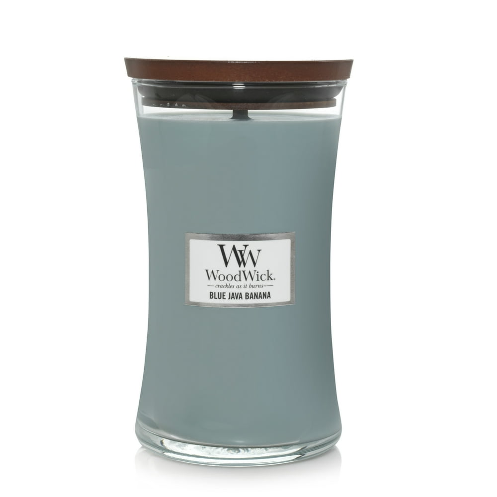 WoodWick® Blue Java Banana Large Hourglass Candle