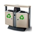 thumbnail image 1 of WASHWEPE Ensemble de 6 Autocollants pour Bac de Recyclage Vert PVC Graphiques Simples pour Utilisateurs de l'Environnement, 1 of 8