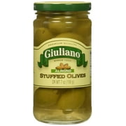 Giuliano Almond Stuffed Olives, 7 Ounce (Pack of 6)