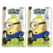 Laverland Crunch Seaweed Snacks | Bundled by Tribeca Curations | (Wasabi, 18 Count)