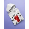 thumbnail image 3 of Boxing Gym Glove Hoodie Women -SPIdeals Designs, Female Small, 3 of 4