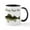 White/Black Inside, variant on CafePress - Walleye Fear Me Mug - 11 oz Ceramic Mug - Novelty Coffee Tea Cup