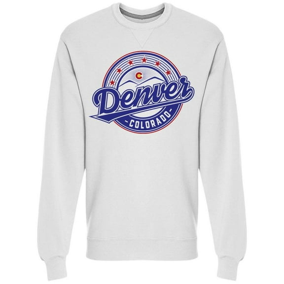 Denver Colorado Stars Sweatshirt Men -Image by Shutterstock, Male Medium