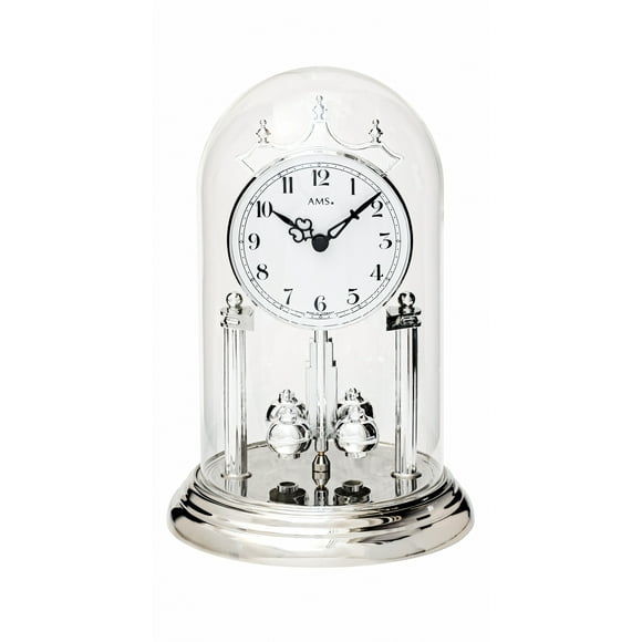 Mantel-clock with quartz movement, anniversary clock from AMS AM J1206
