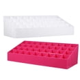 thumbnail image 2 of OUNONA Rosy Lipstick Storage Box with 36 Slots for Home Desk Organizer Made of Durable Material 36 Slots, 2 of 6