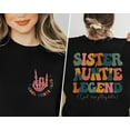 thumbnail image 4 of Cool Aunts Club Sweatshirt, Sister Aunt Legend Sweatshirt, Cool Aunt Shirt, Aunts Gift, Aunts Birthday Gift, Sister Gifts, Auntie Sweatshirt, 4 of 4