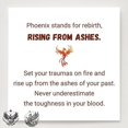 thumbnail image 4 of Rise From Signet Ring Inspiring Rise From Ring Rise From Incentive Ring With Motivational Card Inspirational Bird Ring Jewelry Gifts Fo, 4 of 5