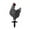 A, variant on fsxdhpcsgfc Garden decoration Outdoor Garden Backyard Stakes Metal Hen Yard Metal for Playing Cards Sunflower Cardigan plus Size Vegetable Garden Markers for Garden for 60 Custom Yard Signs with