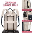 thumbnail image 3 of Lovevook Backpack Purses for Women,Vintage Women Teacher Laptop Backpack Nurse Bag, Multi-Function Work Travel Daypacks College Book Bag with USB Port, 3 of 6