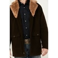 thumbnail image 2 of Cody James Men's Legacy Ii Quilted Coat - CJHO23O60-CHOC   US, 2 of 4