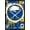 Black Framed Version, variant on NHL Buffalo Sabres - Maximalist Logo 23 Wall Poster, 14.725" x 22.375"