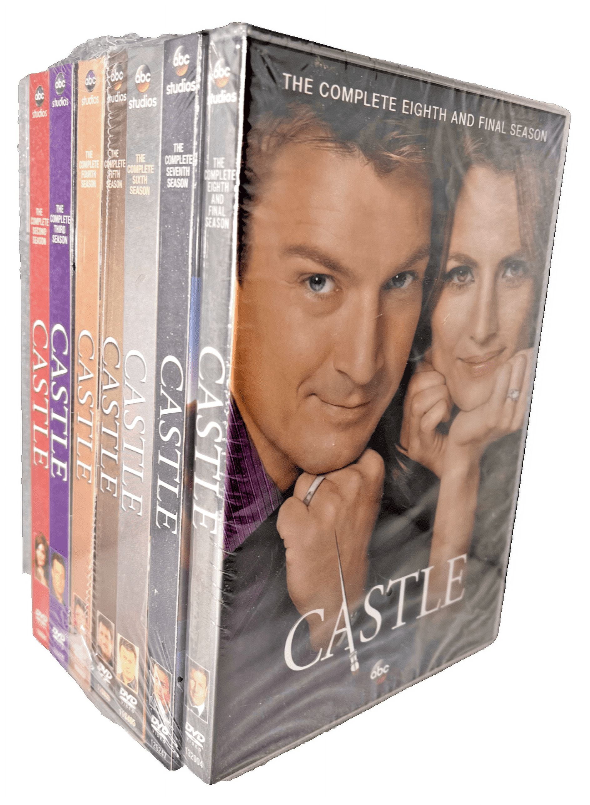 CASTLE Full Collection TV Set: Complete Series Seasons 1-8 (DVD