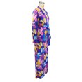 thumbnail image 5 of Floral Multi Color Jumpsuit (S, MultiPurple), 5 of 7