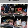 thumbnail image 3 of Jeiento Leopard Paw Print Car Trunk Mat 29"x39", Non Slip Stain Resistant Rear Cargo Protector for Dog Owners, 3 of 7
