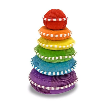 Melissa & Doug Plush Rainbow Stacker