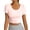 Pink, variant on Women's Cropped Sports Bra Tank Top - Supportive Activewear for Yoga & Casual Wear