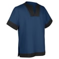 thumbnail image 4 of Tunic Viking, Viking Tunic Short, Sleeve Medieval Shirt, Belt Roman Knight, Viking Tunic Short Sleeve Medieval Shirt With Belt Roman Knight Costume Top for Movie Night, Blue XL, 4 of 6