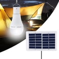 thumbnail image 3 of 5 modos 20 COB LED luz solar USB bombilla recargable lámpara de camping (7W), 3 of 6