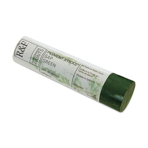R&F Handmade Paints Pigment Stick, 100ml, Sap Green
