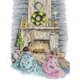 thumbnail image 1 of Cuadros Decorativos Juego de bordado parcial contado de 14 quilates costura de Nochebuena artesanía de algodón DIY JShteea Nuevos Originales, 1 of 8