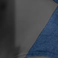 thumbnail image 4 of Men's Denim Patchwork Lapel Polo Shirt Loose Fit Short Sleeve Button Down Casual Top, 4 of 5